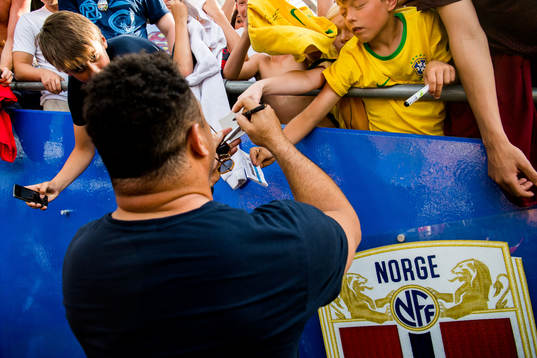 Ronaldo, head coach of Brazil,