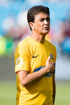Bebeto of Brazil ahead of the Omkampen match between Norway 1998 and Brazil 1998 on June 9, 2018 in Oslo.