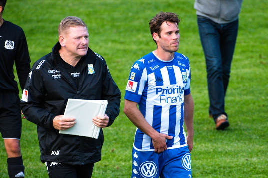 IFK Göteborgs assisterande tränare Alf Westerberg och