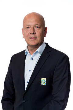 Mats Ahdrian, vice ordförande i IFK Göteborgs styrelse, poserar för ett porträtt den 13 juni 2018 i Göteborg.