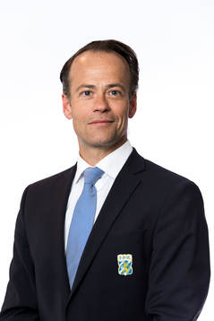 Richard Berkling, styrelseledamot i IFK Göteborgs styrelse, poserar för ett porträtt den 13 juni 2018 i Göteborg.