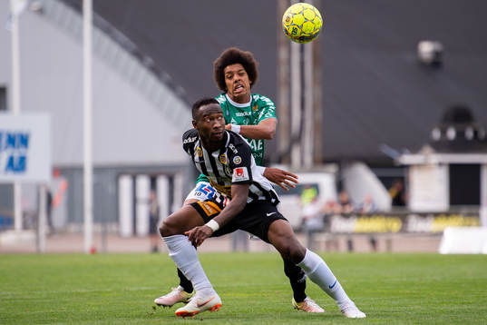 Landskronas Sadat Karim och Brages Simon Stenberg