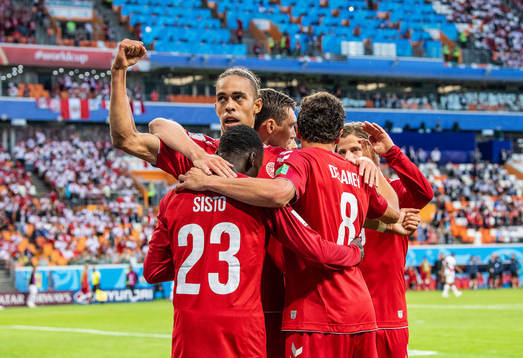 [DK=20180616: Pione Sisto, Danmark, Yussuf Yurary Poulsen,