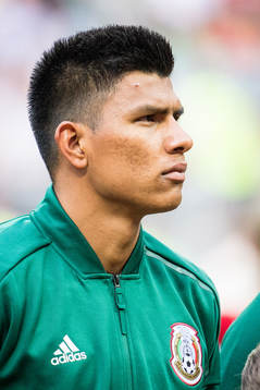 Jesus Gallardo of Mexico prior the FIFA World Cup group