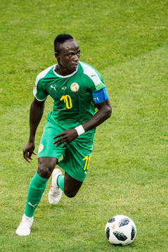 Sadio Mane of Senegal