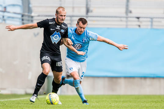 Moldes Eirik Hestad och Malmö FFs Eric Larsson