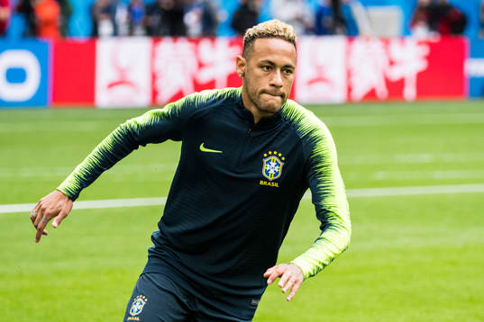 Neymar of Brazil