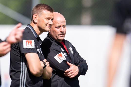 Piteås huvudtränare Stellan Carlsson och assisterande