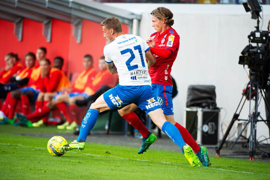 Värnamos Anton Maikkula och Helsingborgs Max Svensson