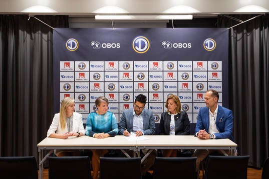 OBOS kommunikations och hållbarhetschef Ulrika Liiv,