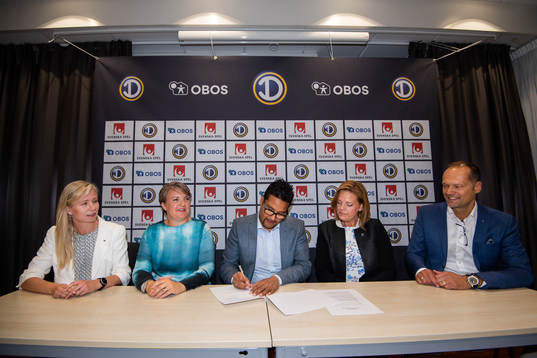 OBOS kommunikations och hållbarhetschef Ulrika Liiv,