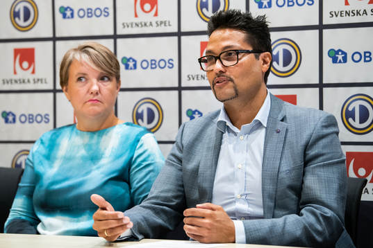 Elitfotboll Dams Generalsekreterare Linda Wijkström och