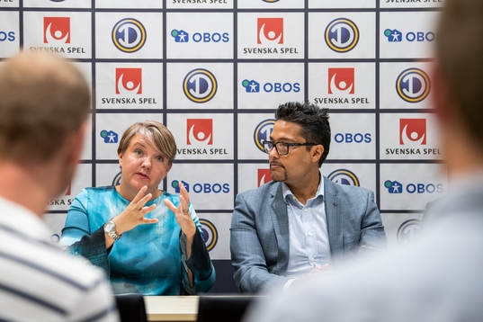 Elitfotboll Dams Generalsekreterare Linda Wijkström och