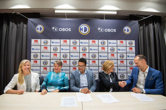 OBOS kommunikations och hållbarhetschef Ulrika Liiv,