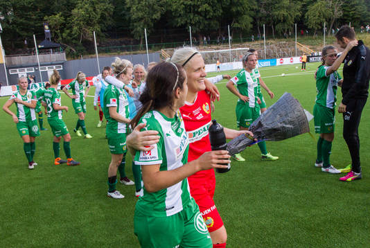 Hammarbys målvakt Emma Holmgren