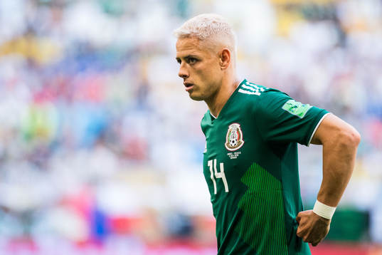 Javier Hernandez of Mexico