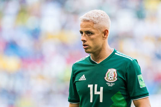 Javier Hernandez of Mexico