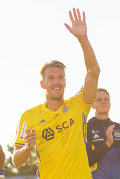 Sundsvalls Kim Skoglund jublar