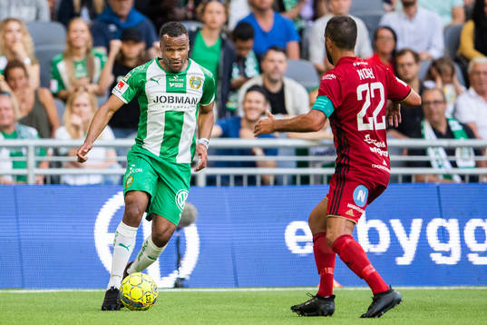 Hammarbys Serge-Junior Martinsson Ngouali och Östersunds