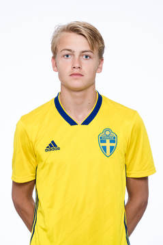 Oskar Fallenius i P17-landslaget