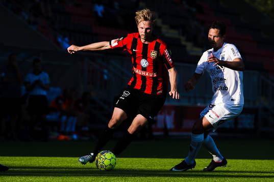 Brommapojkarnas Tim Söderström och Sirius Philip Haglund
