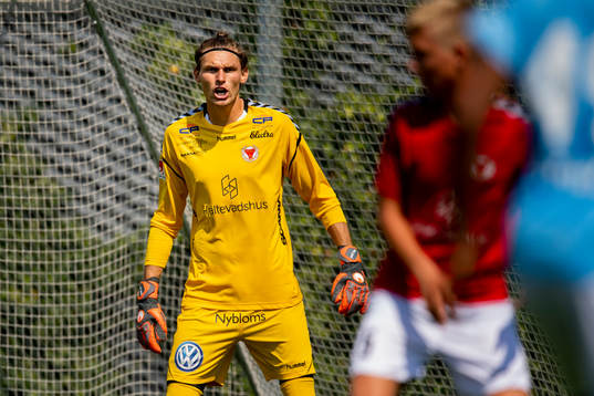 Kalmars målvakt Hampus Strömgren