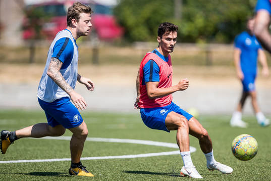 Trelleborgs Victor Nilsson och Furkan Motori