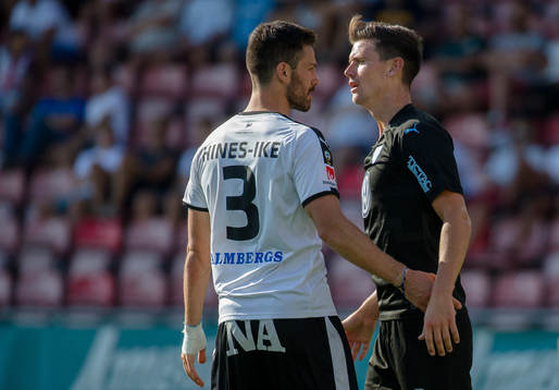 Malmö FFs Marcus Antonsson och Brendan Hines-Ike