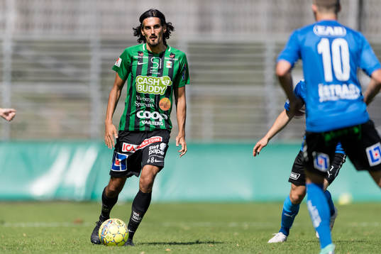 Edin Sinanovic som provspelar för Varberg
