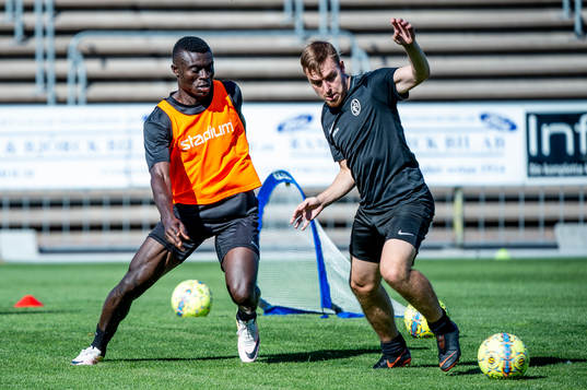 Emmanuel Okine och Melvin Frithzell