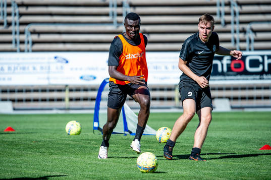 Emmanuel Okine och Melvin Frithzell