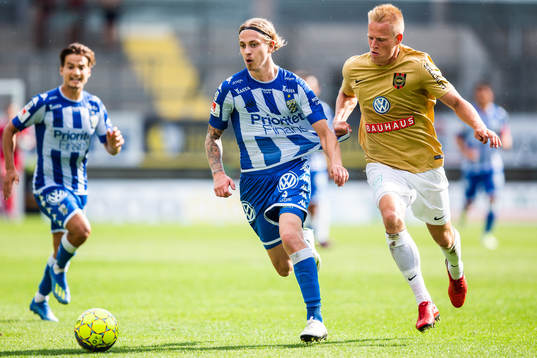 IFK Göteborgs Elias Mar Omarsson och Brommapojkarnas
