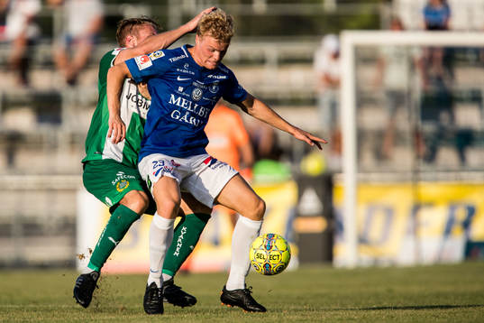 Hammarbys David Fällman och Trelleborgs Freddie Brorsson