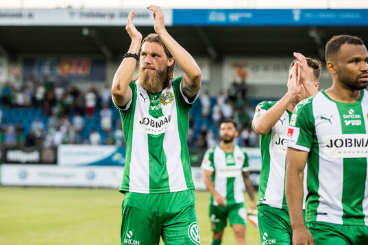 Trelleborgs Jacob Palander tackar publiken