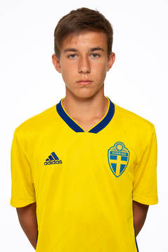 Anton Kurochkin i P15-landslaget poserar för porträtt den 3 augusti 2018 i Stockholm.
