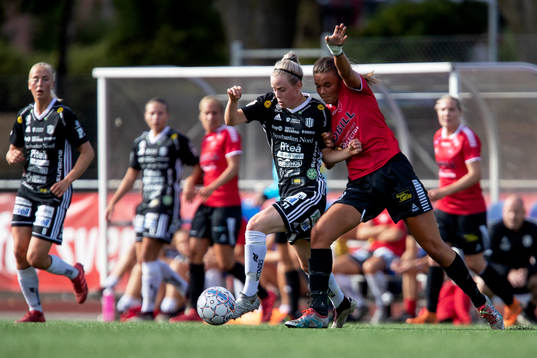Piteås Cecilia Edlund och Limhamn Bunkeflos Anna Welin