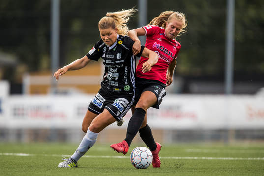 Piteås Nina Jakobsson och Limhamn Bunkeflos Anna Eveliina Parikka