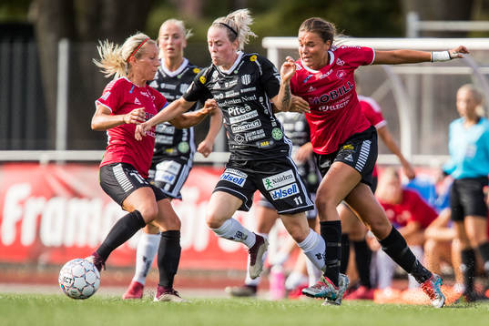 Limhamn Bunkeflos Mia Persson och Anna Welin
