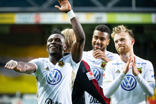 Östersunds spelare tackar tillresta supportrar