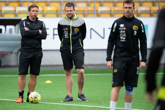 individuell tränare Anders Svensson och manager Jimmy