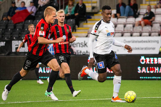 Brommapojkarnas Martin Rauschenberg Brorsen och Örebros