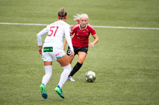 Rosengårds Sanne Troelsgaard Nielsen och Limhamn Bunkeflos