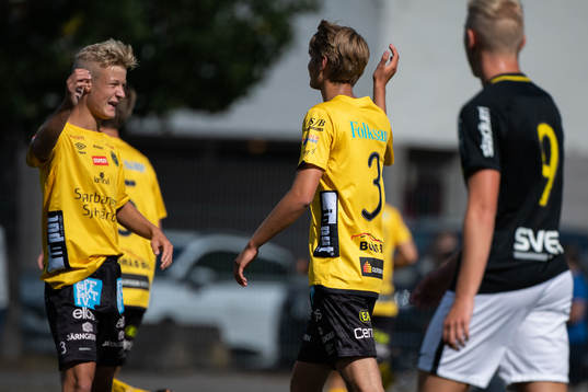 Elfsborgs Jonathan Lewinsson jublar efter att gjort 1-0