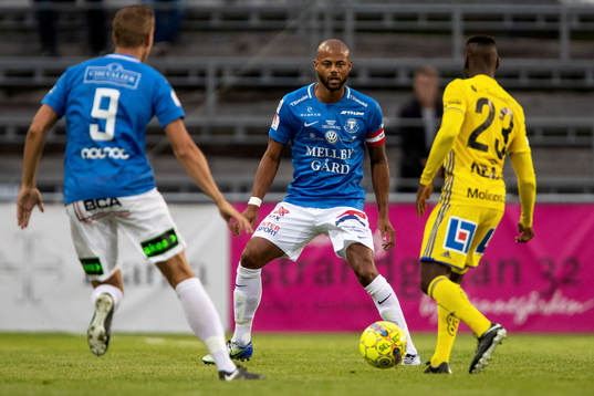 Trelleborgs Marcus Pode och Salif Camara Jönsson och