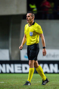 Referee Robert Daradic