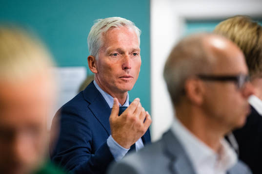 Svenska fotbollsförbundets generalsekreterare Håkan Sjöstrand