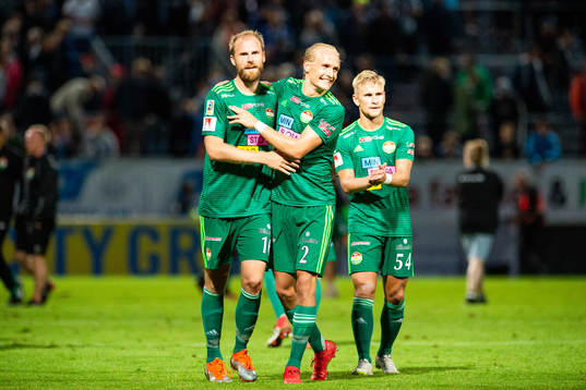 Dalkurds Markus Thorbjörnsson, Henrik Löfkvist och Simon