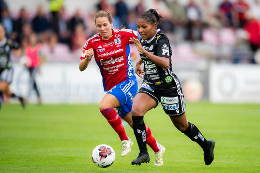 Piteås Madelen Janogy och Vittsjös Johanna Andersson