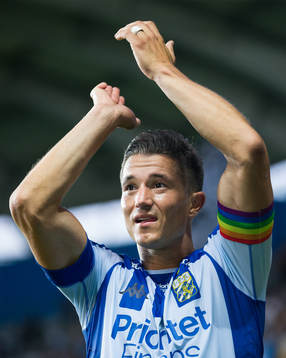 IFK Göteborgs David Boo Wiklander tackar publiken