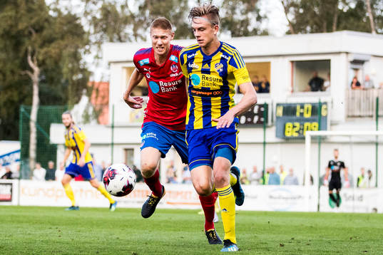 Helsingborgs Markus Holgersson och Eskilsminnes Dennis